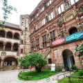 Inner courtyard of Heidelberg Castle